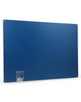 Lavagna Magnetica da Parete in Metallo - Blu Goffrato