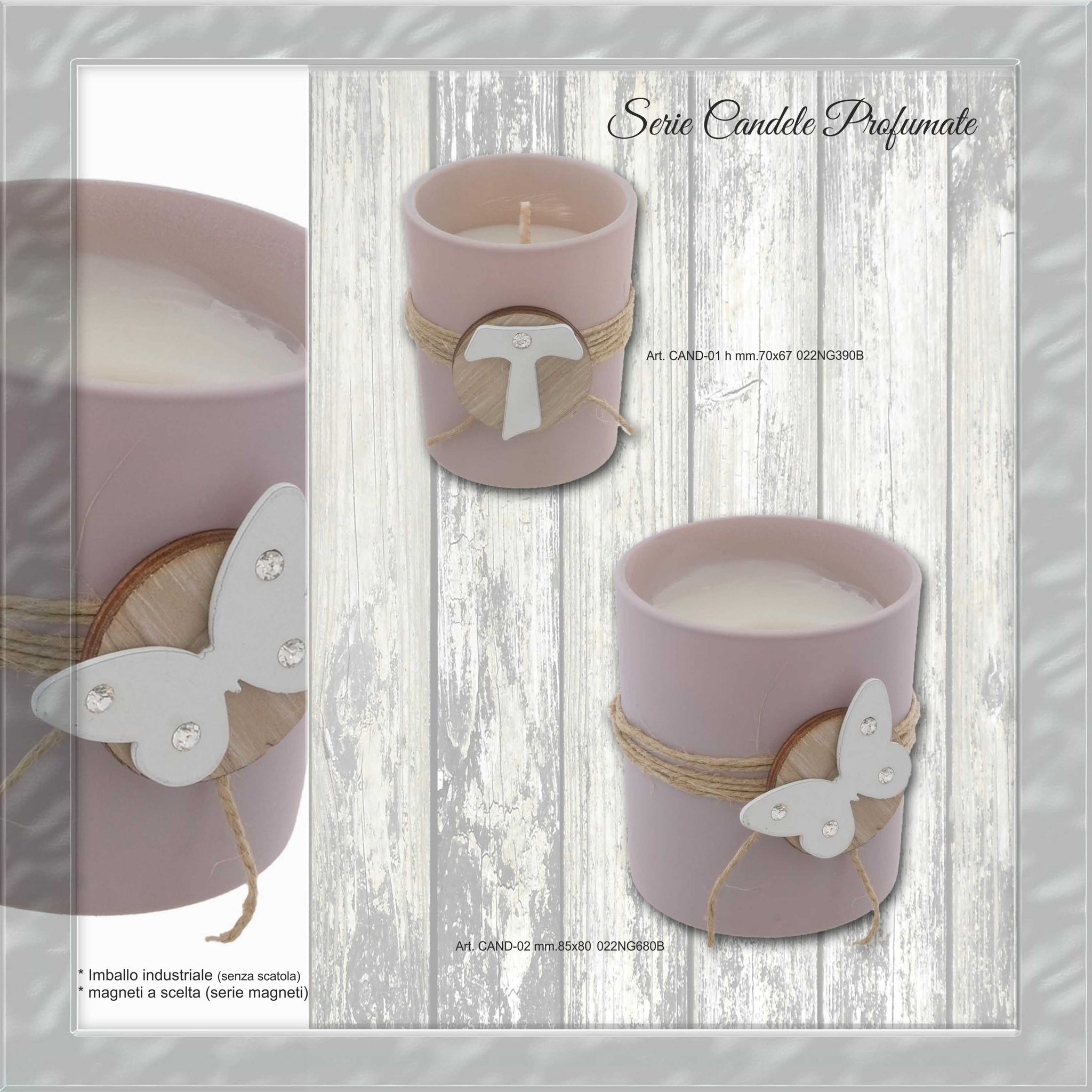 Serie Candele profumate